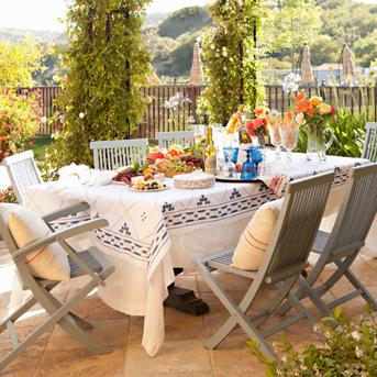 Outdoor Entertaining - A Slice of Tuscan Heaven