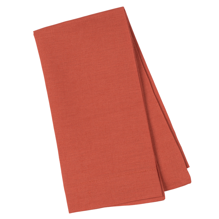 Lobster orange napkin linen gifts