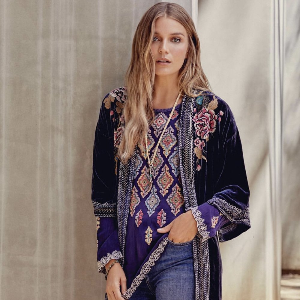 San Marino Shopping Johnny Was Women's clothing boho bohemian 