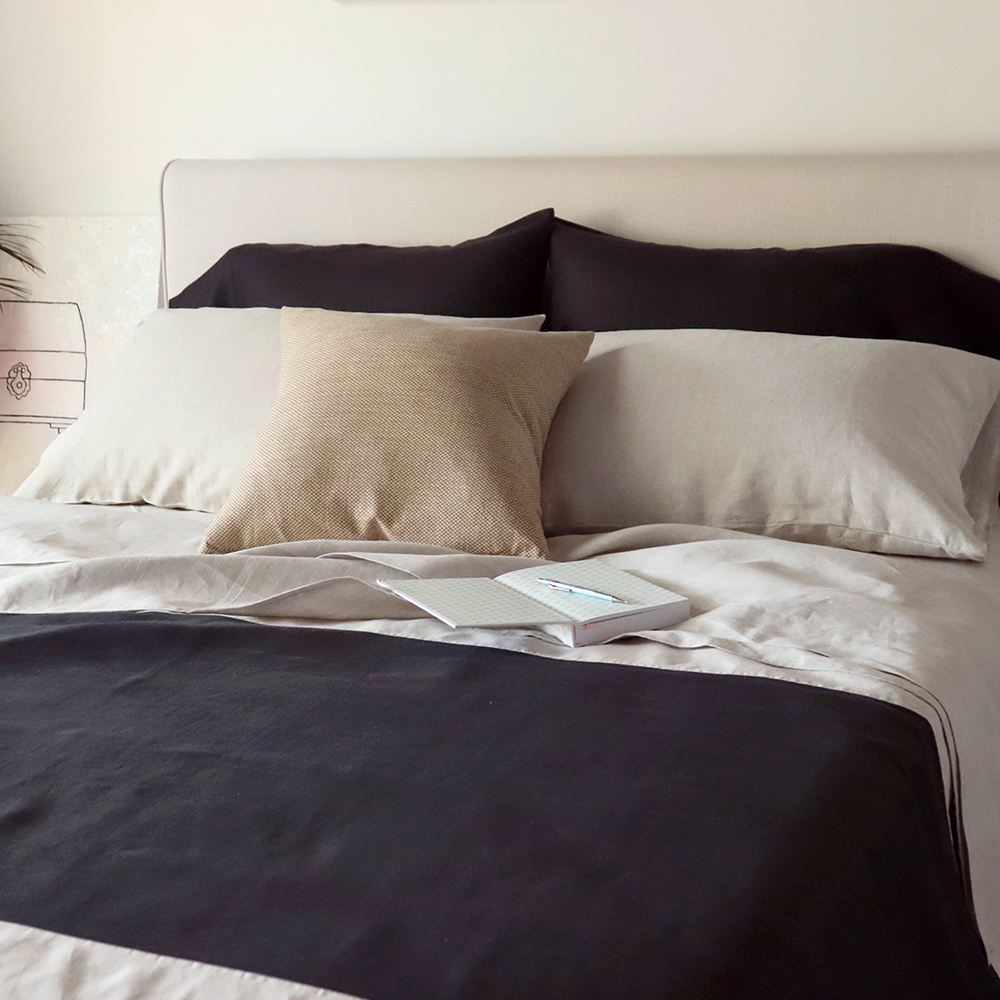 shibori print cotton throw pillow natural linen bedding sheets blanket pillows 