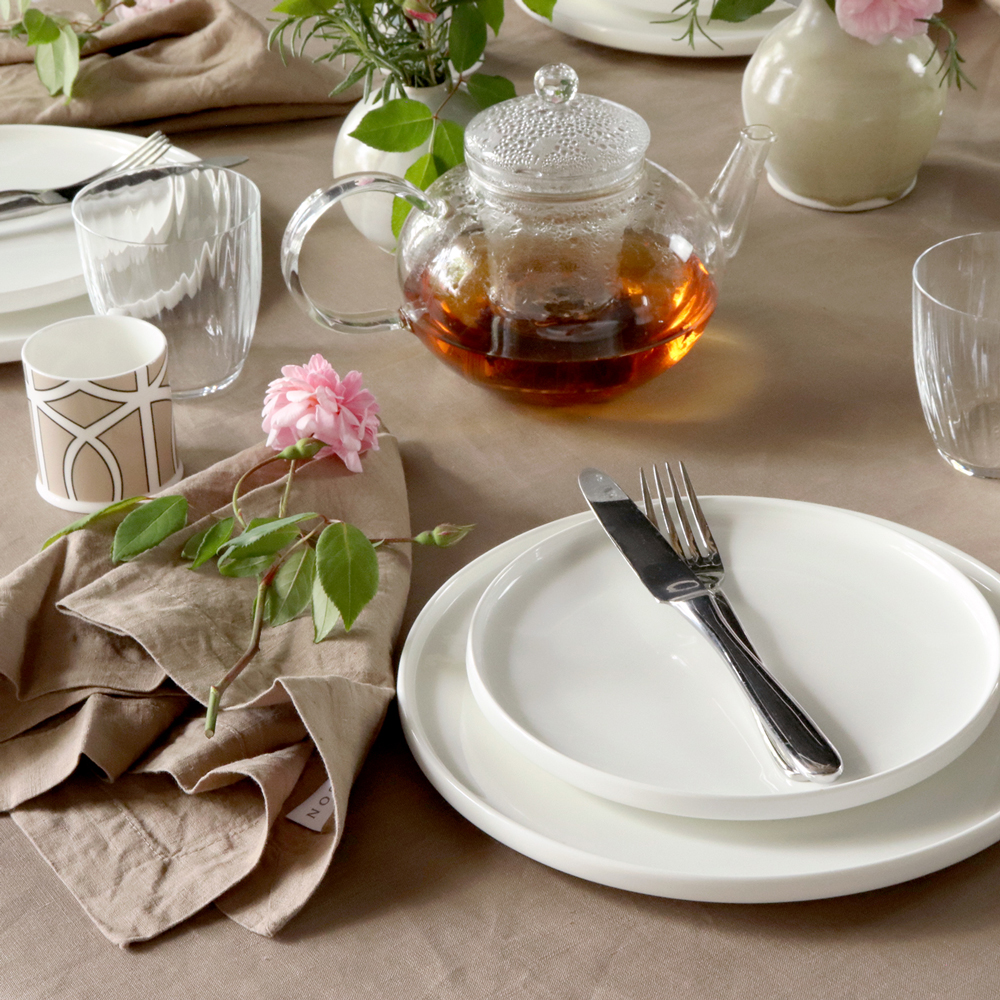 Huddleson Table Linens Boutique Luxury Italian Linen tablecloths napkins 