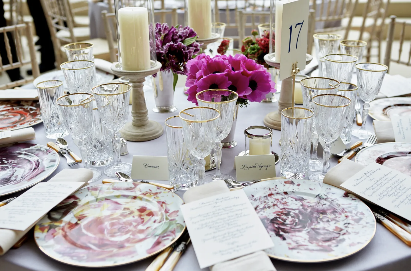 2016 Met Gala Tablesettings Manus x Machina: Fashion in an Age of Technology